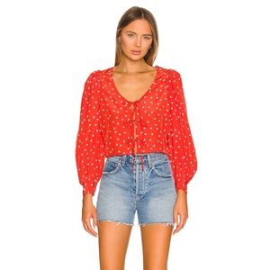 *NWT* Levi’s ‘Fawn Tie Blouse’ from Revolve